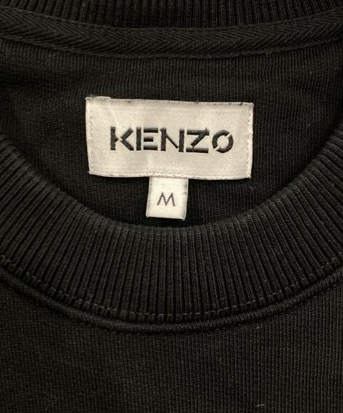 KENZO（ケンゾー）KENZO (ケンゾー) ネオンタイガースウェットシャツ ブラック サイズ:Mの古着・服飾アイテム