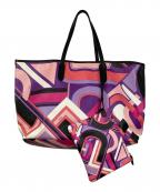 Emilio Pucciエミリオ プッチ）の古着「トートバッグ」｜マルチカラー