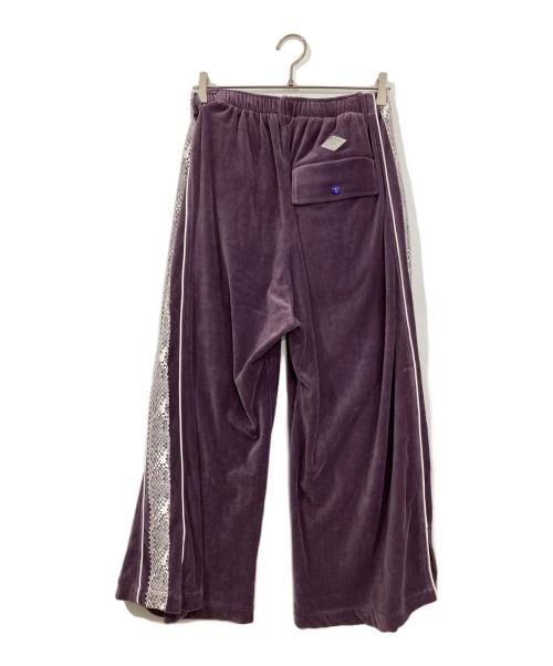 el conductorh（コンダクター）el conductorH (コンダクター) ベロアパンツ パープル サイズ:2の古着・服飾アイテム