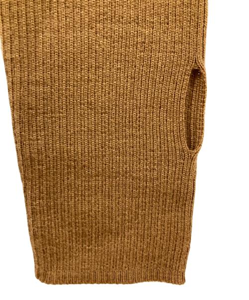 DEUXIEME CLASSE（ドゥーズィエム クラス）Deuxieme Classe (ドゥーズィエム クラス) RIB KNIT キャメル サイズ:FREEの古着・服飾アイテム