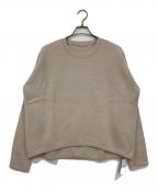 DEUXIEME CLASSEドゥーズィエム クラス）の古着「C/N KNIT PULLOVER」｜ベージュ