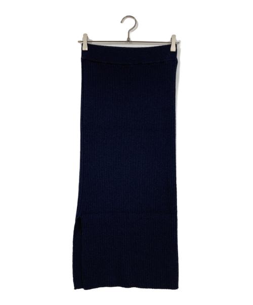 DEUXIEME CLASSE（ドゥーズィエム クラス）Deuxieme Classe (ドゥーズィエム クラス) Boucle Skirt ネイビー サイズ:34の古着・服飾アイテム