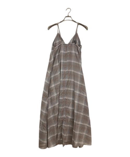 REMI RELIEF（レミレリーフ）REMI RELIEF (レミレリーフ) CHECK CAMI DRESS ブラウン サイズ:FREEの古着・服飾アイテム