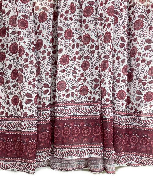 CHRISTY DAWN（クリスティ ダウン）CHRISTY DAWN (クリスティ ダウン) VINTAGE PALOMA DRESS ワインレッド サイズ:36の古着・服飾アイテム