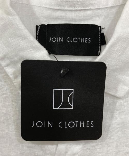 JOIN CLOTHES（ジョイン クロース）JOIN CLOTHES (ジョイン クロース) Deuxieme Classe (ドゥーズィエム クラス) SHIRT DRESS ホワイト サイズ:Sの古着・服飾アイテム