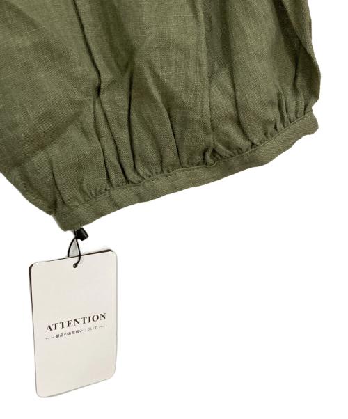 L'appartement（アパルトモン）L'appartement (アパルトモン) Linen Madam Dress グリーン サイズ:FREEの古着・服飾アイテム