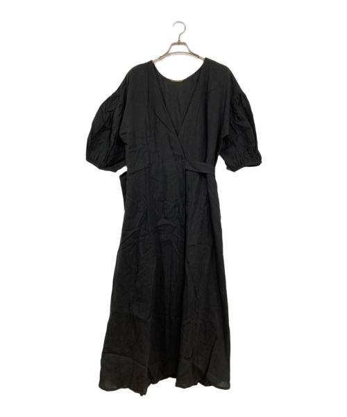 L'appartement（アパルトモン）L'Appartement (アパルトモン) Linen Madam Dress ブラック サイズ:FREEの古着・服飾アイテム