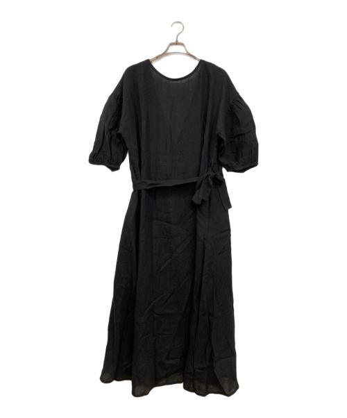 L'appartement（アパルトモン）L'Appartement (アパルトモン) Linen Madam Dress ブラック サイズ:FREEの古着・服飾アイテム