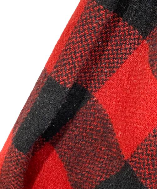 utica Duxbak（ダックスバック）UTICA DUXBAK (ダックスバック) ヴィンテージウールチェックジャケット レッド サイズ:-の古着・服飾アイテム