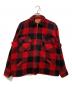 UTICA DUXBAK（ダックスバック）の古着「ヴィンテージウールチェックジャケット」｜レッド