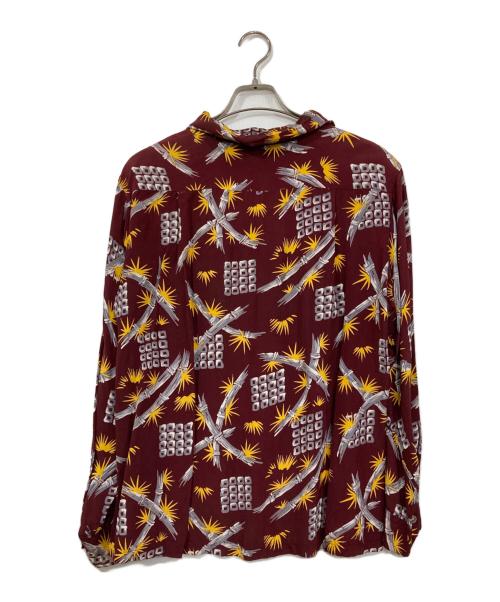 Sandy mac Donald（サンディマクドナルド）Sandy mac Donald (サンディマクドナルド) ヴィンテージハワイアンシャツ パープル サイズ:Lの古着・服飾アイテム