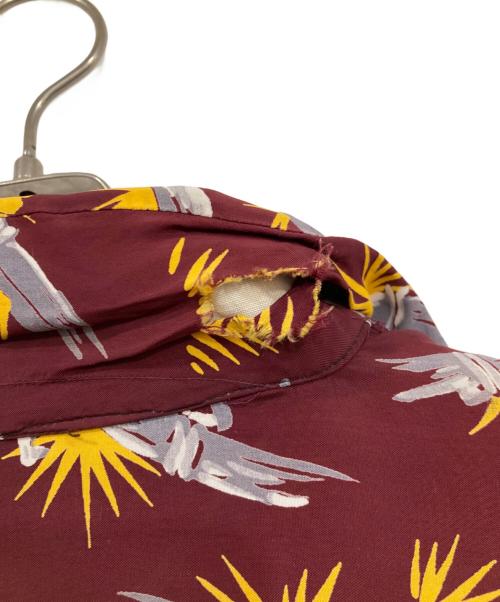 Sandy mac Donald（サンディマクドナルド）Sandy mac Donald (サンディマクドナルド) ヴィンテージハワイアンシャツ パープル サイズ:Lの古着・服飾アイテム