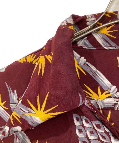 Sandy mac Donald（サンディマクドナルド）Sandy mac Donald (サンディマクドナルド) ヴィンテージハワイアンシャツ パープル サイズ:Lの古着・服飾アイテム