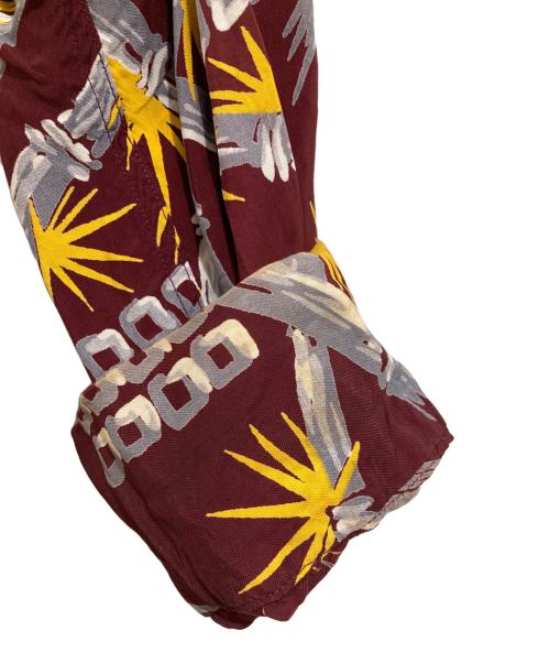 Sandy mac Donald（サンディマクドナルド）Sandy mac Donald (サンディマクドナルド) ヴィンテージハワイアンシャツ パープル サイズ:Lの古着・服飾アイテム