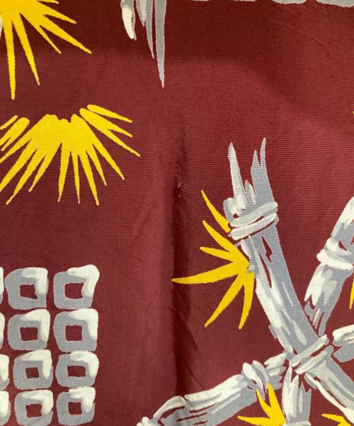 Sandy mac Donald（サンディマクドナルド）Sandy mac Donald (サンディマクドナルド) ヴィンテージハワイアンシャツ パープル サイズ:Lの古着・服飾アイテム