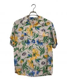 ashfield（アシュフィールド）の古着「アロハシャツ」｜グリーン