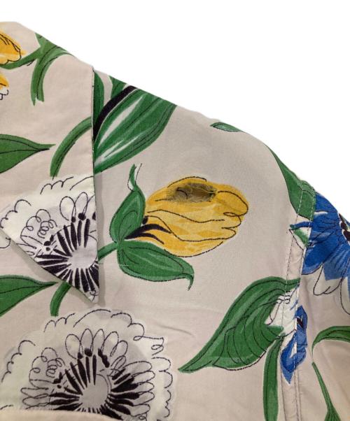 ashfield（アシュフィールド）ashfield (アシュフィールド) アロハシャツ グリーン サイズ:Ⅿの古着・服飾アイテム