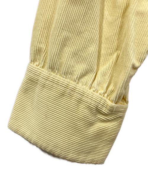 Pilgrim（ピルグリム）Pilgrim (ピルグリム) ヴィンテージコーズ開襟シャツ イエロー サイズ:Lの古着・服飾アイテム