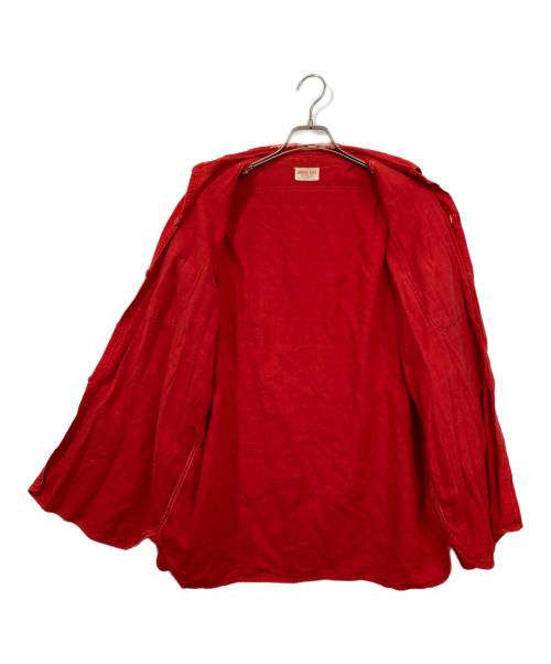 WINTER KING（ウィンターキング）WINTER KING (ウィンターキング) ヴィンテージフランネルシャツ レッド サイズ:ーの古着・服飾アイテム