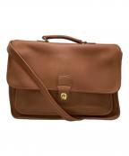 COACHコーチ）の古着「ブリーフケース」｜ブラウン