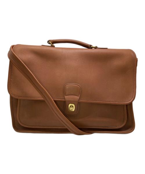 COACH（コーチ）COACH (コーチ) ブリーフケース ブラウンの古着・服飾アイテム