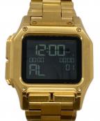 NIXONニクソン）の古着「デジタルウォッチ」｜ゴールド