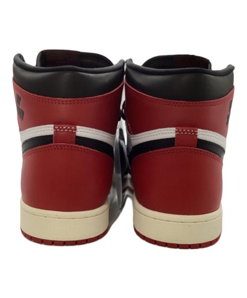 NIKE（ナイキ）NIKE (ナイキ) エアジョーダン1レトロハイOG レッド×ブラック サイズ:27cmの古着・服飾アイテム