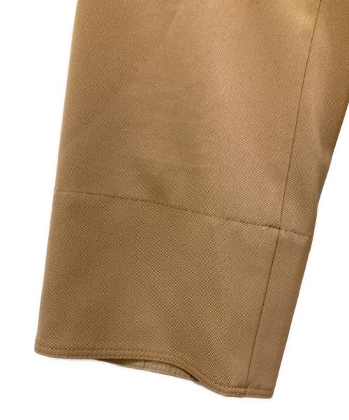 BALLSEY（ボールジィ）BALLSEY (ボールジィ) 2-wayストレッチ タイ付きスタンドカラーブラウス ブラウン サイズ:36の古着・服飾アイテム