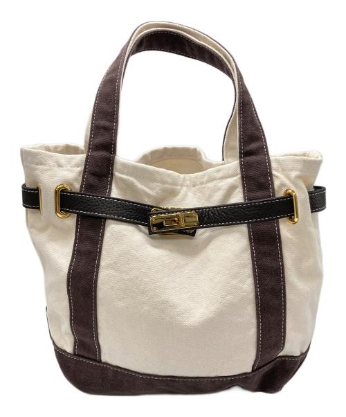 SITA PARANTICA（シータパランティカ）sita parantica (シータパランティカ) キャンバストートバッグ-S ブラウンの古着・服飾アイテム