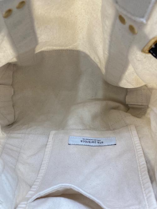 SITA PARANTICA（シータパランティカ）sita parantica (シータパランティカ) キャンバストートバッグ-S ブラウンの古着・服飾アイテム