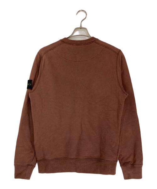 STONE ISLAND（ストーンアイランド）STONE ISLAND (ストーンアイランド) 21AW クルーネックスウェット ブラウン サイズ:Sの古着・服飾アイテム