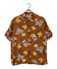 Sun Surf（サンサーフ）の古着「アロハシャツ」｜ブラウン