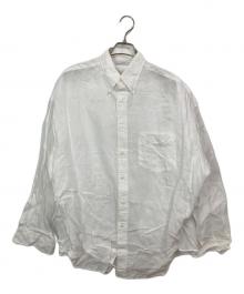 Graphpaper（グラフペーパー）の古着「長袖リネンシャツ」｜ホワイト