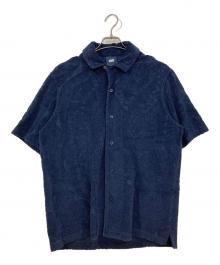KITH（キス）の古着「23SS thompson camp collar shirts」｜ネイビー