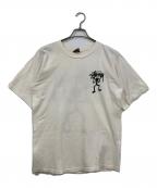 stussyステューシー）の古着「80'sシャドーマンTシャツ」｜ホワイト