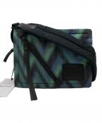 PAUL SMITHポールスミス）の古着「Zig Zag Bag」｜ブルー×グリーン