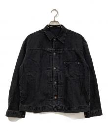 STAMMBAUM（シュタンバウム）の古着「BLACK DENIM JACKET」｜ブラック