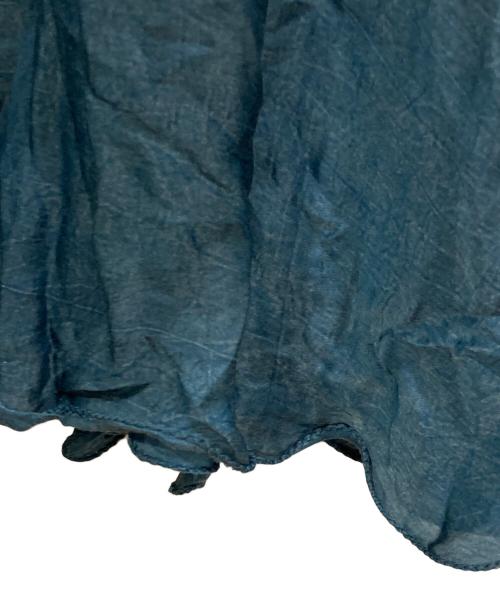 Mes Demoiselles...（メドモワゼル）Mes Demoiselles... (メドモワゼル) LONG SKIRT ブルー サイズ:FREEの古着・服飾アイテム