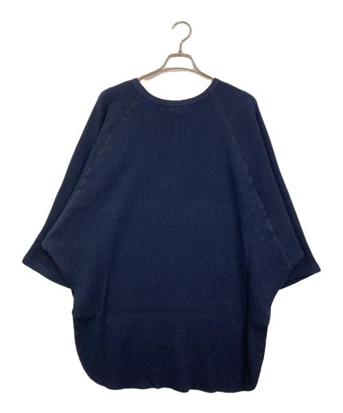 Americana（アメリカーナ）Americana (アメリカーナ) Thermal relax T ネイビー サイズ:FREEの古着・服飾アイテム