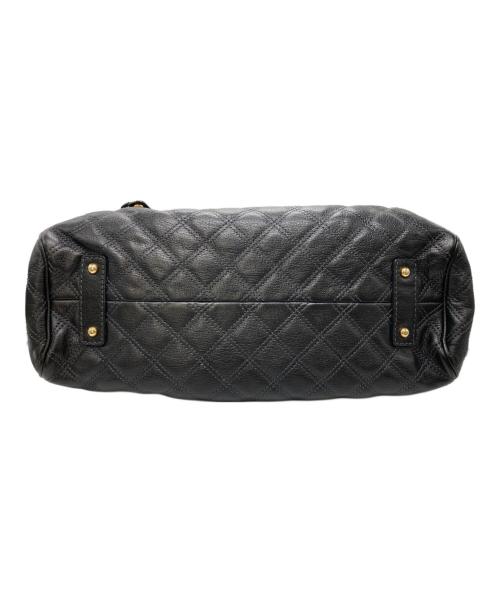 MARC JACOBS（マークジェイコブズ）MARC JACOBS (マークジェイコブス) がま口キルティングボストンバッグ ブラックの古着・服飾アイテム