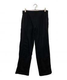 HELMUT LANG（ヘルムートラング）の古着「サイドラインスウェットパンツ」｜ブラック