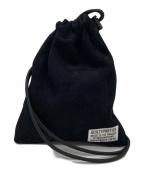 WACKO MARIAワコマリア）の古着「VELVET SHOULDER POUCH」｜ブラック