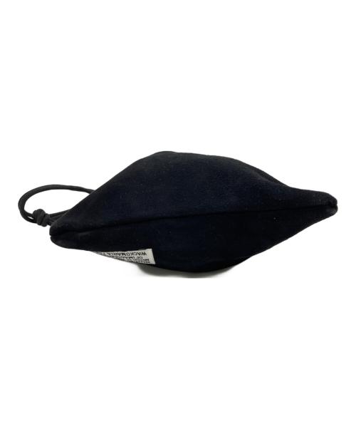 WACKO MARIA（ワコマリア）WACKO MARIA (ワコマリア) VELVET SHOULDER POUCH ブラックの古着・服飾アイテム