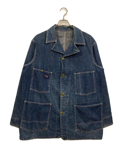 OSH KOSH B'gosh（オシュコシュ ビゴッシュ）OSH KOSH B'gosh (オシュコシュ ビゴッシュ) ヴィンテージカバーオール インディゴ サイズ:不明の古着・服飾アイテム