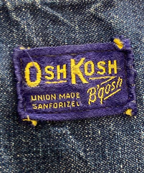 OSH KOSH B'gosh（オシュコシュ ビゴッシュ）OSH KOSH B'gosh (オシュコシュ ビゴッシュ) ヴィンテージカバーオール インディゴ サイズ:不明の古着・服飾アイテム