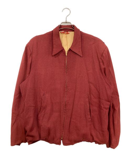 Alleson（アレソン）Alleson (アレソン) ヴィンテージジャケット レッド サイズ:46の古着・服飾アイテム