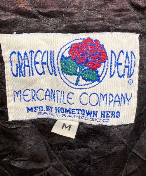 GRATEFUL DEAD（グレイトフル・デッド）GRATEFUL DEAD (グレイトフル・デッド) 90s 刺繍スタジャン ブラック サイズ:Ⅿの古着・服飾アイテム