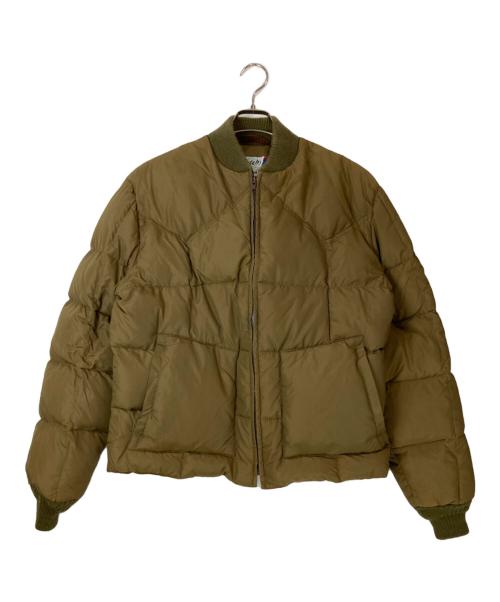 Schott（ショット）Schott (ショット) ヴィンテージダウンジャケット ベージュ サイズ:Lの古着・服飾アイテム