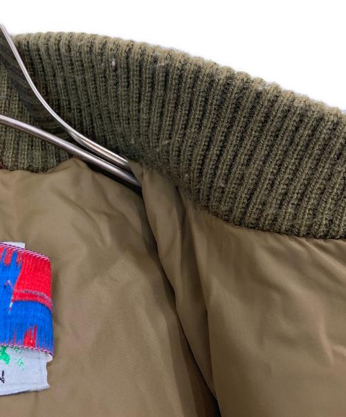 Schott（ショット）Schott (ショット) ヴィンテージダウンジャケット ベージュ サイズ:Lの古着・服飾アイテム