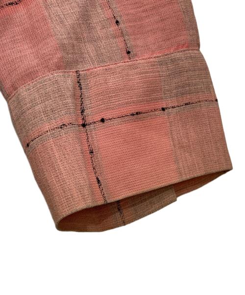 Artvogue（アートヴォーグ）Artvogue (アートヴォーグ) ヴィンテージオープンカラーシャツ ピンク サイズ:L 16-16 1/2の古着・服飾アイテム